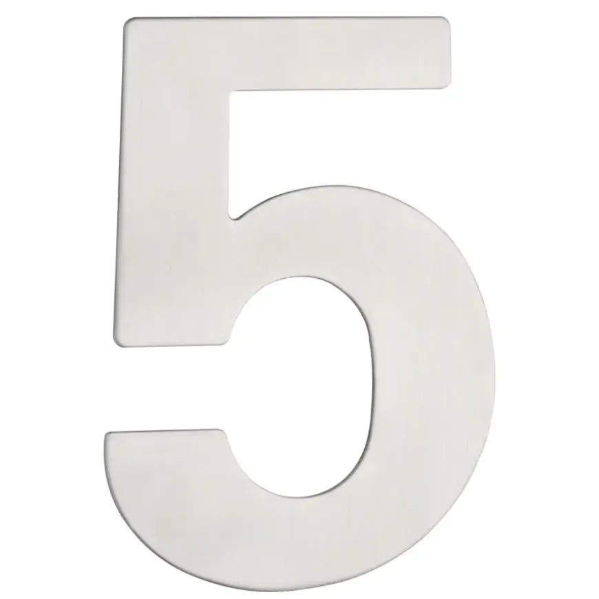 Huiscijfer 5 RVS