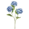 Emerald Hydrangea spray blauw 75cm