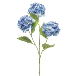 Emerald Hydrangea spray blauw 75cm