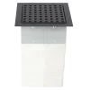 Hydroblob IP15 infiltratieput met zwart rooster 20 x 20 x 33 cm 15 l