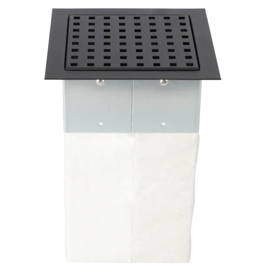 Hydroblob IP15 infiltratieput met zwart rooster 20 x 20 x 33 cm 15 l