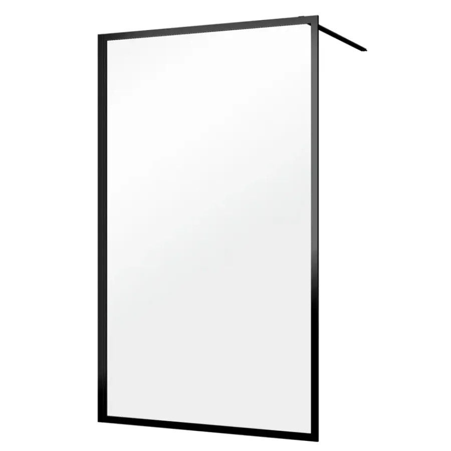 Sealskin Inloopdouche A3 Contour Zwart 88x200cm