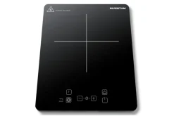 Inventum KI120T - Inductie kookplaat - 1 kookzone - 2000 watt - 10 standen - Zwart