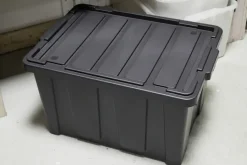 Iris Powerbox Opbergbox - 68L - 100% Recycled Kunststof - Zwart