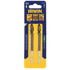 Irwin decoupeerzaagblad medium T-aansluiting voor hout - 2 stuks