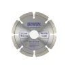 Irwin diamantschijf voor haakse slijper Ø115 mm. Voor steen.