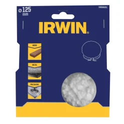 Irwin polijstschijf Ø125 mm van synthetisch lamsvacht.