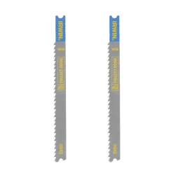 Irwin Pro decoupeerzaagblad U-aansluiting voor laminaat / spaanplaat - 2 stuks