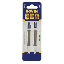 Irwin Pro decoupeerzaagblad U-aansluiting voor laminaat / spaanplaat - 2 stuks