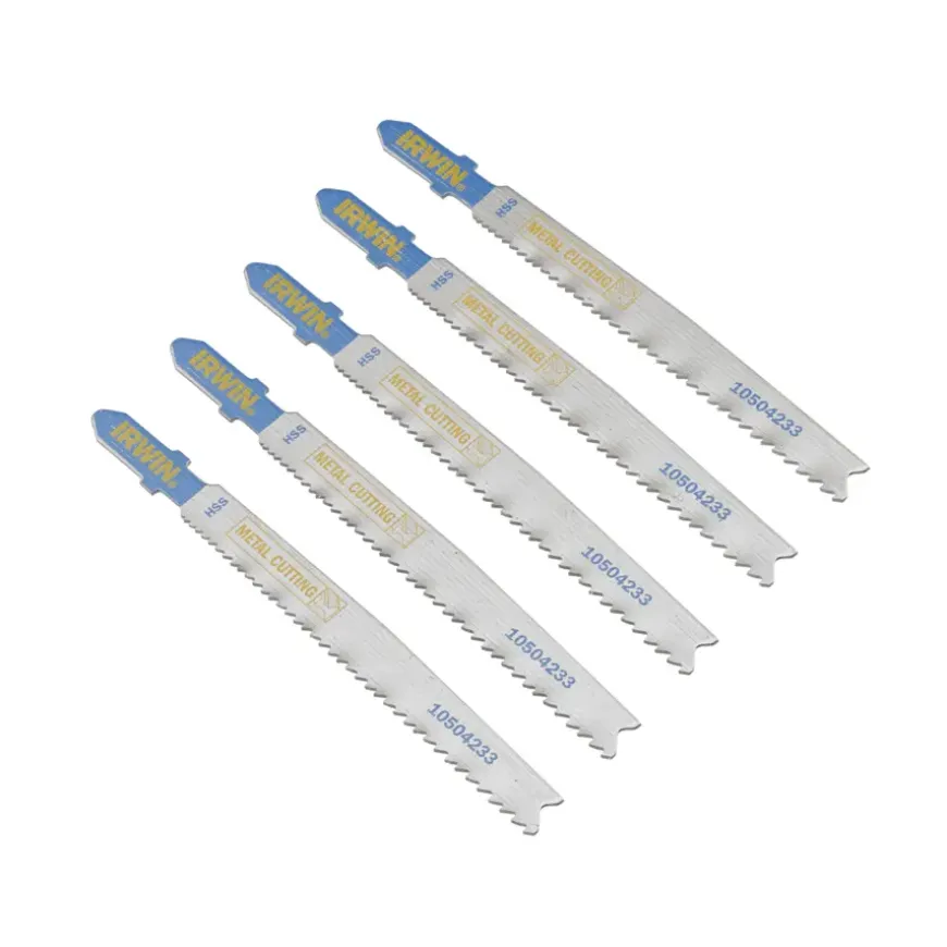 Irwin Pro decoupeerzaagblad T-aansluiting voor metaal - 5 stuks - tot 10 mm