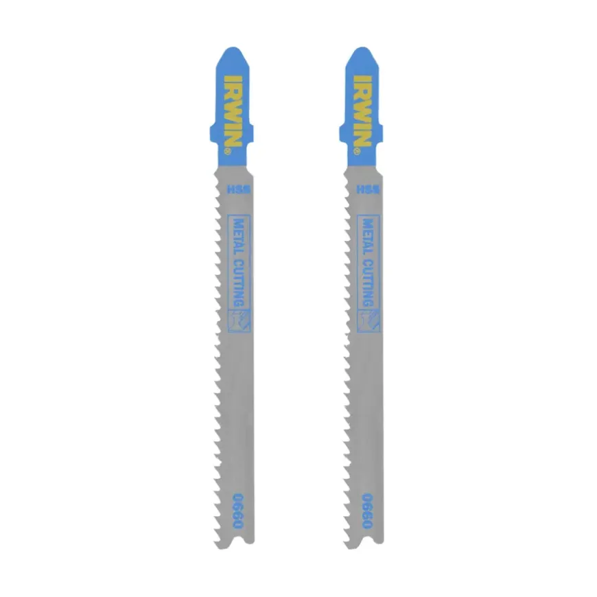 Irwin Pro decoupeerzaagblad T-aansluiting voor metaal - 2 stuks - tot 6 mm