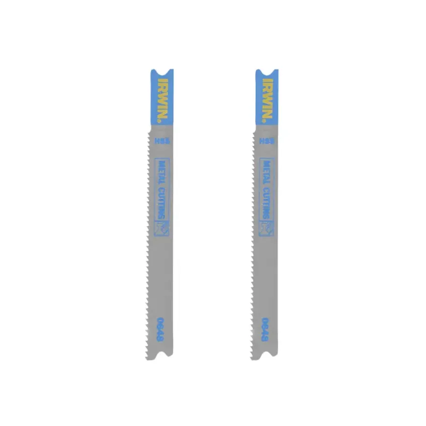 Irwin Pro decoupeerzaagblad U-aansluiting voor metaal - 2 stuks - tot 3 mm