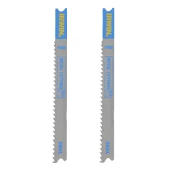 Irwin Pro decoupeerzaagblad U-aansluiting voor metaal - 2 stuks - tot 6 mm