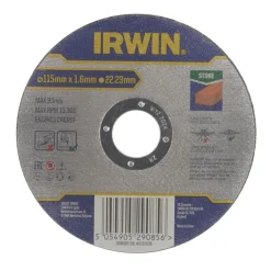 Irwin Pro doorslijpschijf Ø115 mm. Dikte 1.6 mm. Voor steen.