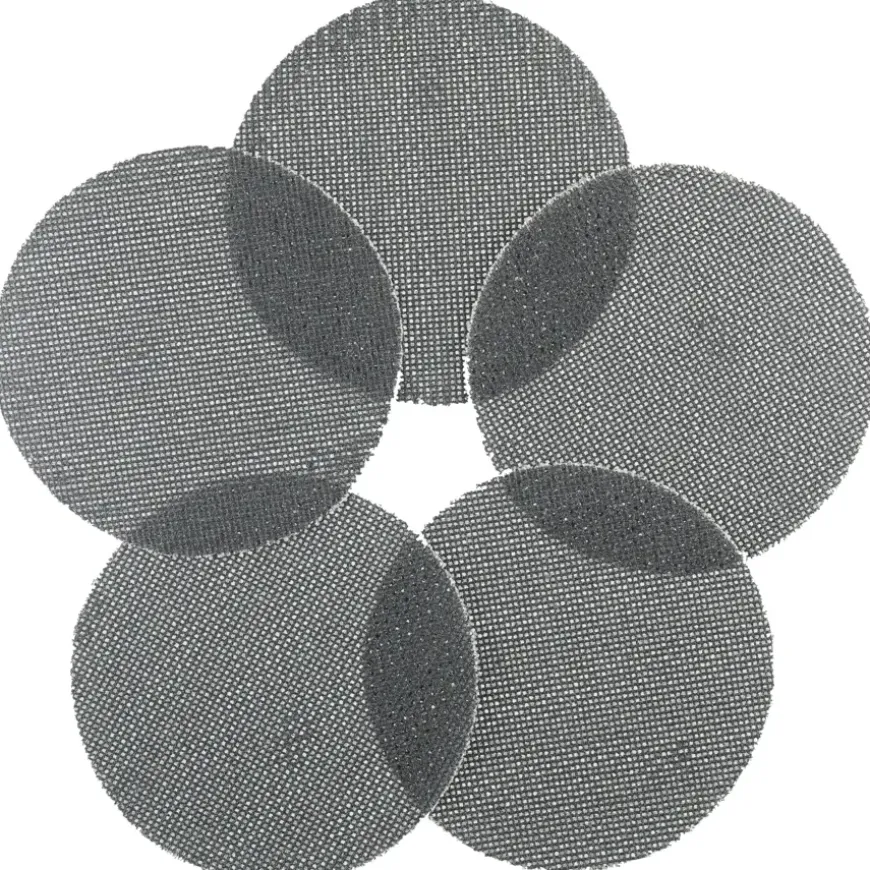Irwin schuurgaas rond Ø125 mm zelfhechtend K80, 5 stuks