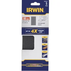 Irwin schuurgaas 230 x 93 mm K80 5 stuks.