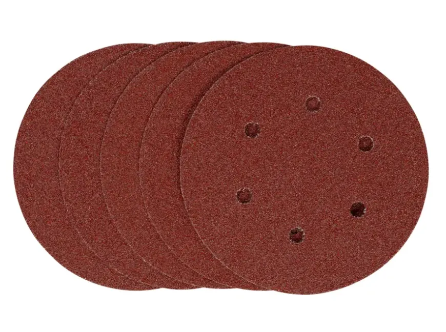 Irwin schuurschijf rond Ø150 mm zelfhechtend K60, 5 stuks