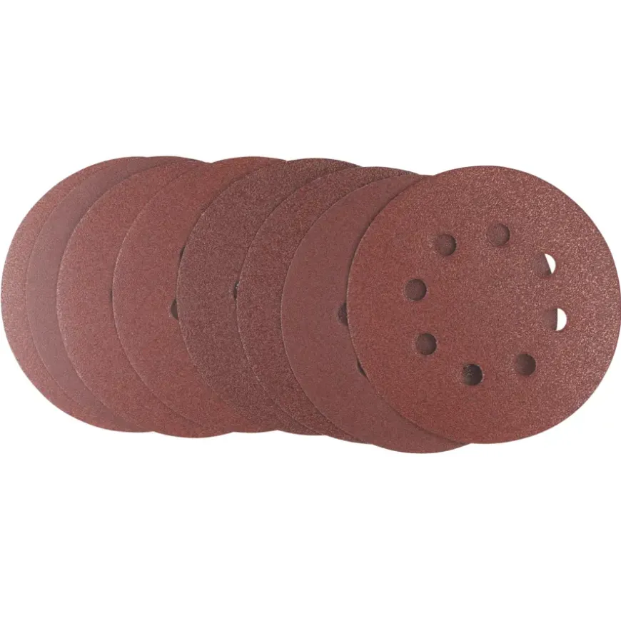 Irwin schuurschijf rond Ø125 mm zelfhechtend K60/K80/K120/K180, 25 stuks