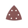 Irwin schuurvel driekhoek 95 x 95 mm zelfhechtend K60, 5 stuks