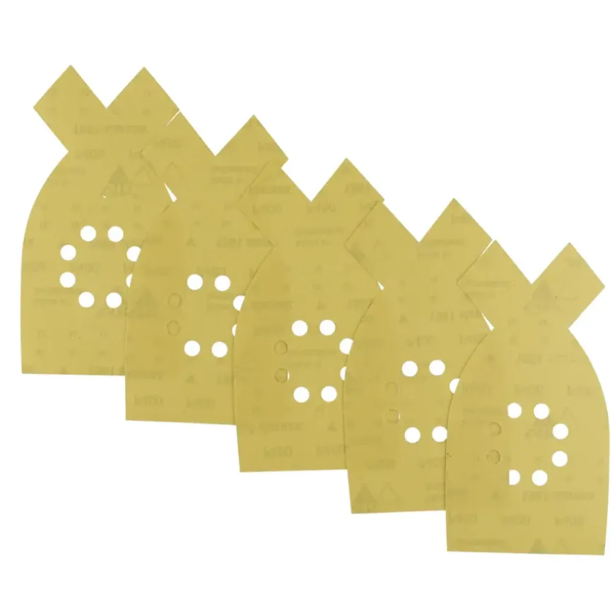 Irwin schuurvel voor B+D Multischuurmachine zelfklevend K400, 5 stuks