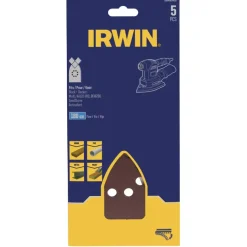 Irwin schuurvel voor B+D Multischuurmachine zelfklevend K180, 5 stuks