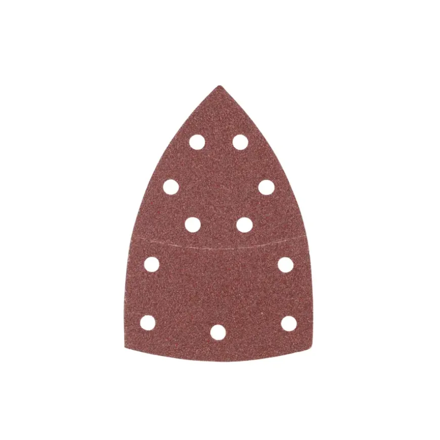 Irwin schuurvel voor multischuurmachines Bosch PSM, Skil, Lux, Metabo, zelfklevend K40/K80/K120/K180, 20 stuks