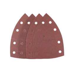 Irwin schuurvel voor multischuurmachines Bosch PSM, Skil, Lux, Metabo, zelfklevend K40/K80/K120/K180, 20 stuks
