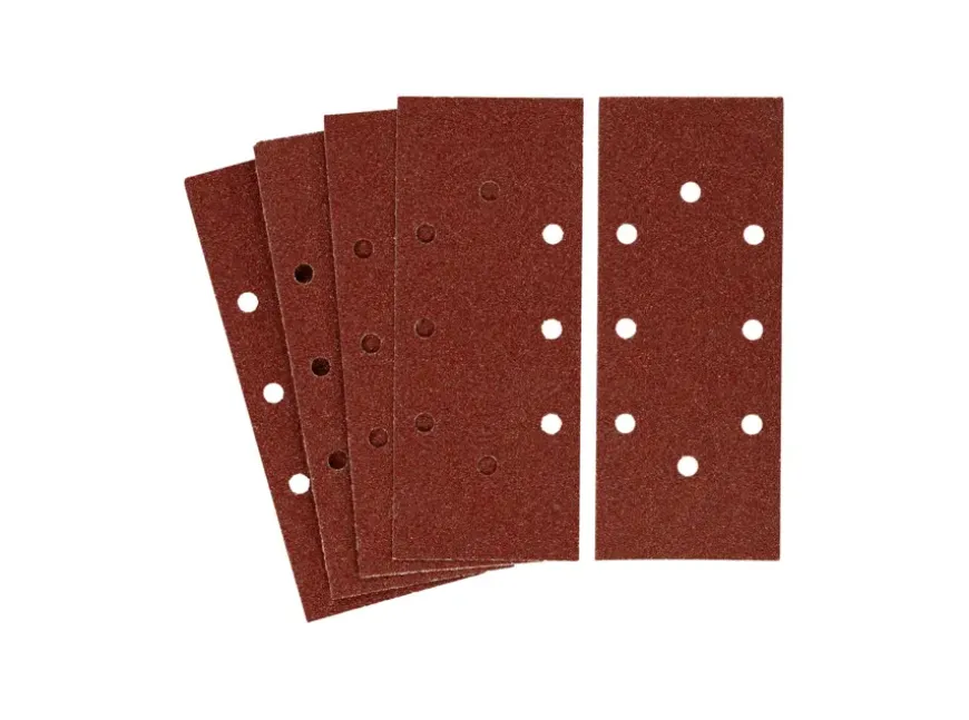 Irwin schuurvel 230 x 93 mm K40 voor klembevestiging, met perforatie voor B+D, 5 stuks.