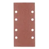 Irwin schuurvel 190 x 93 mm K80 zelfhechtend, met perforatie voor Bosch, Skil, Gamma, Makita, Metabo, 5 stuks.