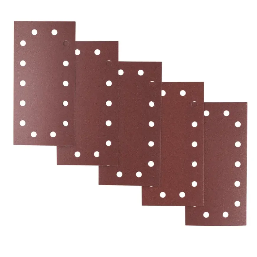 Irwin schuurvel 230 x 115 mm K100 zelfhechtend, met perforatie, 5 stuks.
