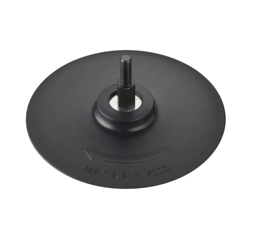 Irwin steunschijf voor Irwin polijstschijf Ø125 mm van synthetisch lamsvacht.