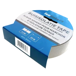 Isoselect buisisolatie tape 30mm, rol van 20m
