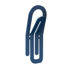 Geen Jashaak enkel Paperclip blauw zamak