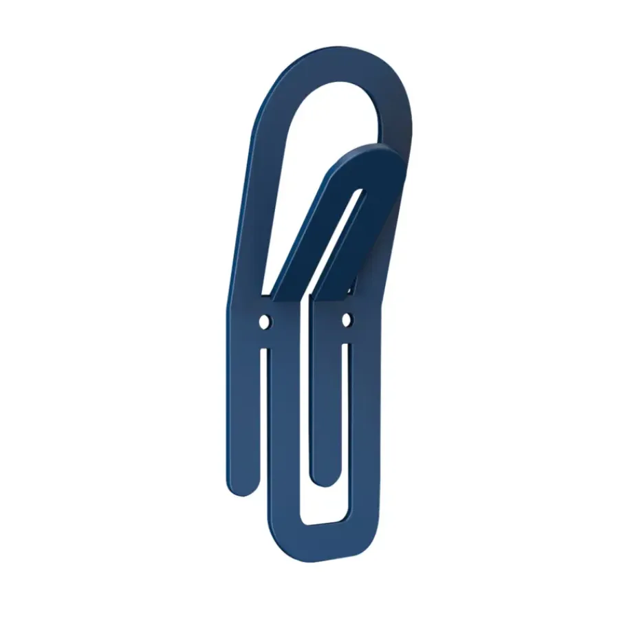 Geen Jashaak enkel Paperclip blauw zamak