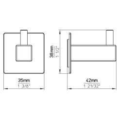 Siro Jashaak Morris RVS 42 mm