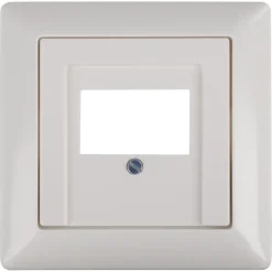 Jung AS500 Afdekplaat USB Wit
