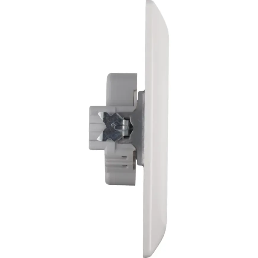 Jung AS500 Inbouw Dubbel Stopcontact Wit