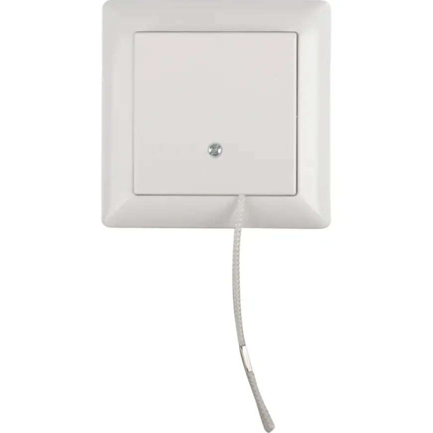 Jung AS500 Inbouw Trekschakelaar Wit
