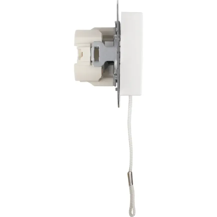 Jung AS500 Inbouw Trekschakelaar Wit