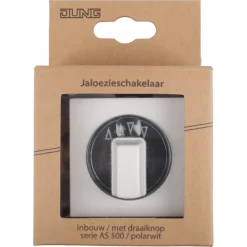 JUNG AS500 Jaloezieschakelaar wit