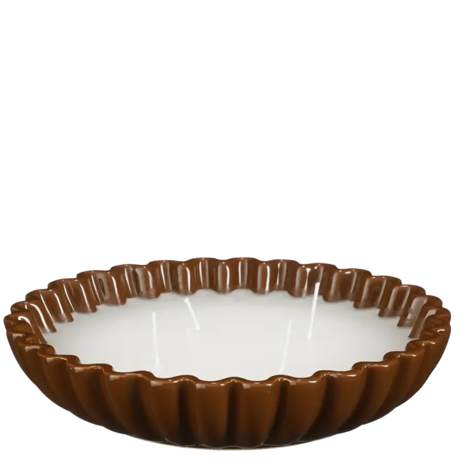 Geen Kaars bruin - h5xd24,5cm