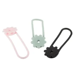 Kabelbinder bloem 3 kleuren 25x77mm - 3 stuks