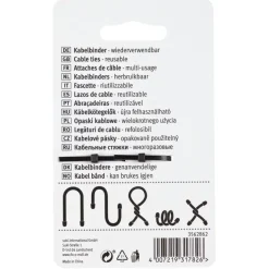 Kabelbinder fix-o-tie 2 klittenband 152mm - 2 stuks
