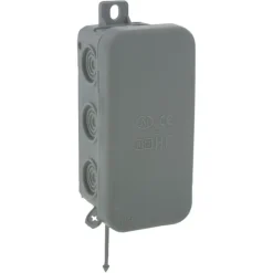 Kabeldoos met Doorsteektules Spatwaterdicht IP54 Grijs