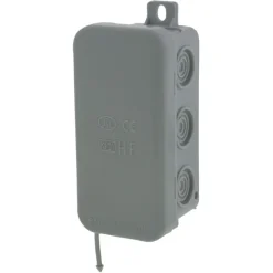 Kabeldoos met Doorsteektules Spatwaterdicht IP54 Grijs