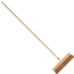 Talen Tools Kamerveger bezem kokos 40 cm met steel 150 cm