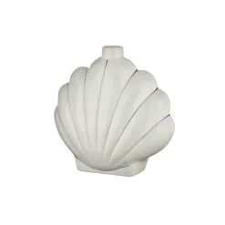 Geen Kandelaar schelp blauw