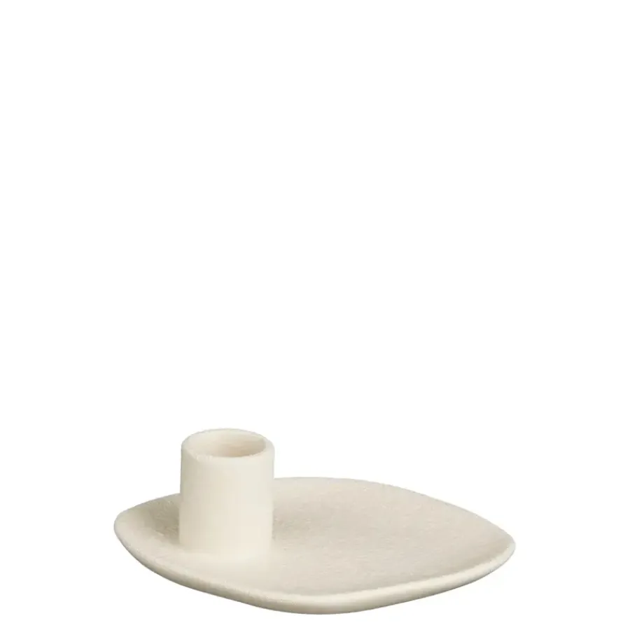 Geen Kandelaar wit - l13xb10xh4cm
