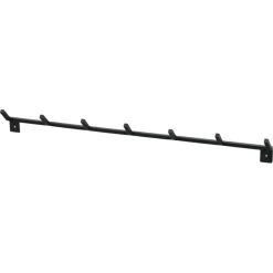 Geen Kapstok 7 haken Jack zwart ijzer 600 mm