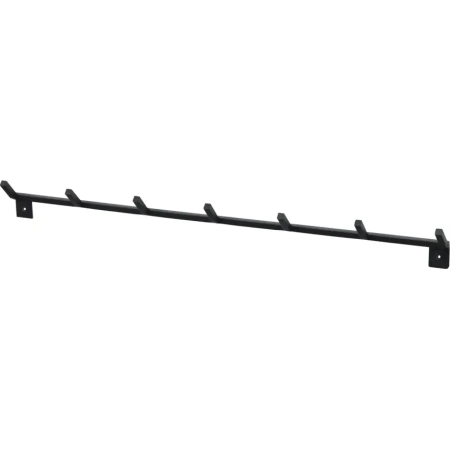 Geen Kapstok 7 haken Jack zwart ijzer 600 mm